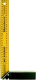 Uholník žltý 25cm-5101