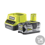 Set akumulátor + nabíjačka RC18120-150 Ryobi, 18V, 1x 5,0Ah 