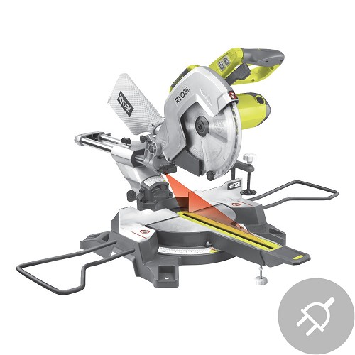 Elektrická kompaktná pokosová píla Ryobi EMS305RG, 2000W, 305mm