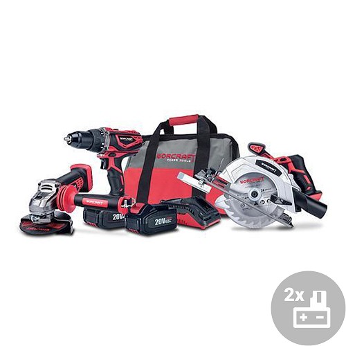 Aku set Worcraft WSET-01, 20V 