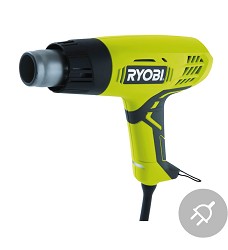 Elektrická teplovzdušná pištoľ EHG 2000 Ryobi, 2000W 