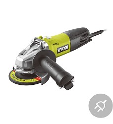 Elektrická uhlová brúska RAG800-125G Ryobi, 800W, 125mm  Elektrická uhlová brúska RAG800-125G Ryobi, 800W, 125mm