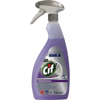 Prostriedok na čistenie a dezinfekciu CIF Cleaner Disinfectant 2v1