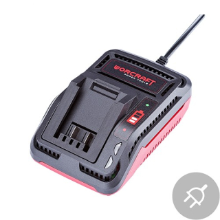 Elektrická nabíjačka CLC-20V-2.4 Worcraft, S20Li, 21V 