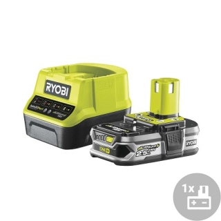 Set akumulátor + nabíjačka RC18120-125 Ryobi, 18V, 1x 2,5Ah 