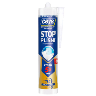 CEYS Ceys silikón stop plesni transparentný 280ml