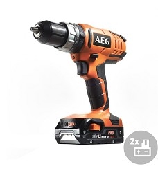 Aku príklepová vŕtačka AEG BSB 18 G2 Li-152cm, 18V
