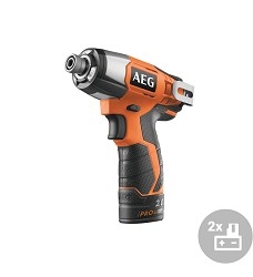 Aku ultrakompaktný rázový uťahovák AEG BSS 12C Li - 202c , 12V