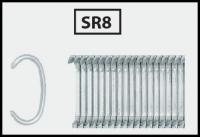 Sponky SR8 - nerez pre mechanickú sponkovačku BOSTITCH P7