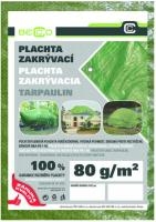 Plachta 80gr zelená 2x6mm