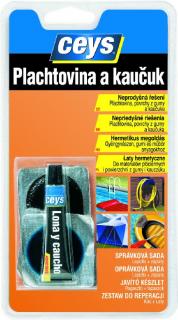 CEYS Plachtovina a kaučuk 7ml + 4 záplaty