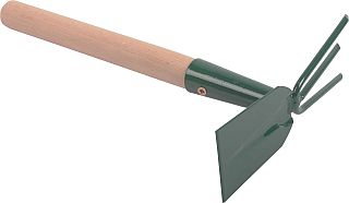Motyčka rovná sa 3 hrotmi a násadou 25cm