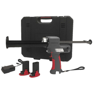 Aku vytlačovacia pištoľ pre chemickú kotvu 410ml, 2x aku, nabíjačka